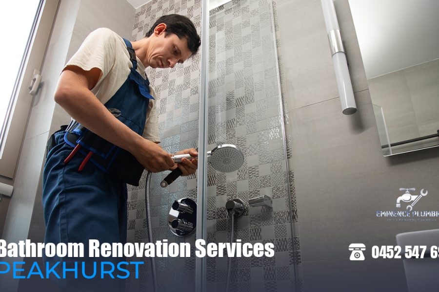 Bathroom renovation services near me Peakhurst